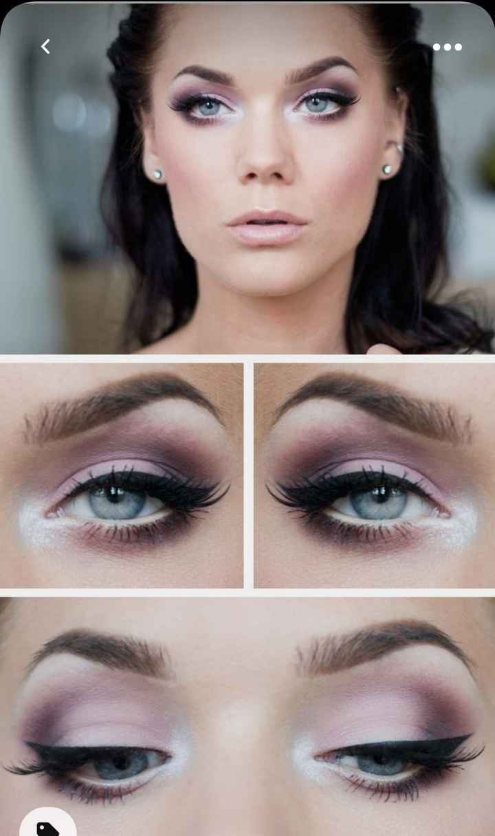 Lilac wedding makeup?? Too much!? - 1