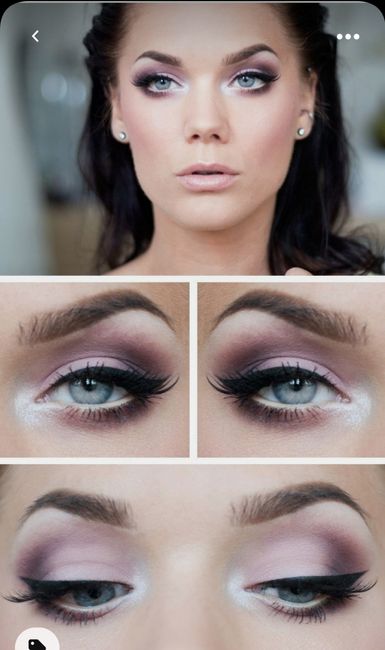 Lilac wedding makeup?? Too much!? 2