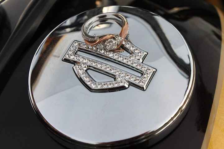 August 8, 2020!  I will be a Harley bride with my amazing Harley man!