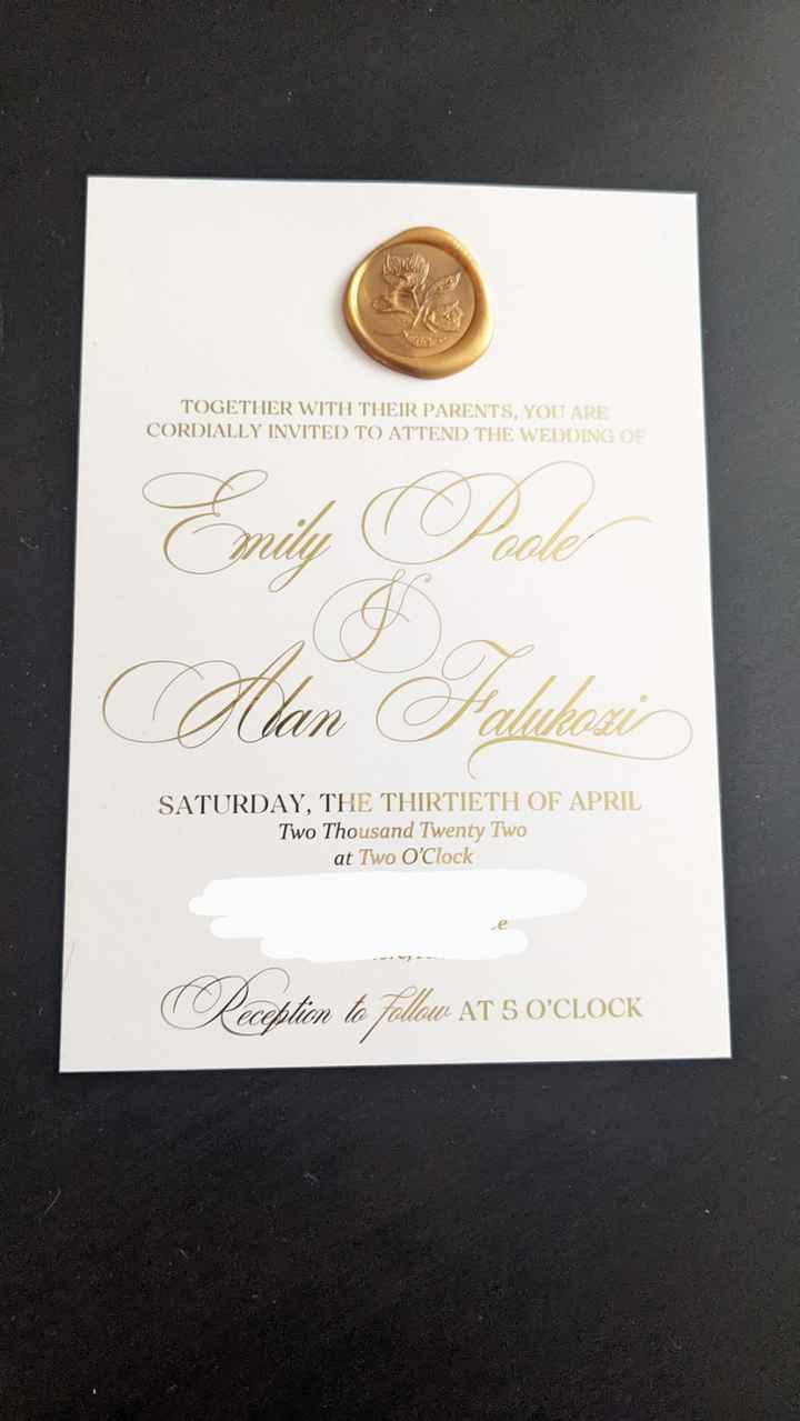 Wedding Invitations - 1