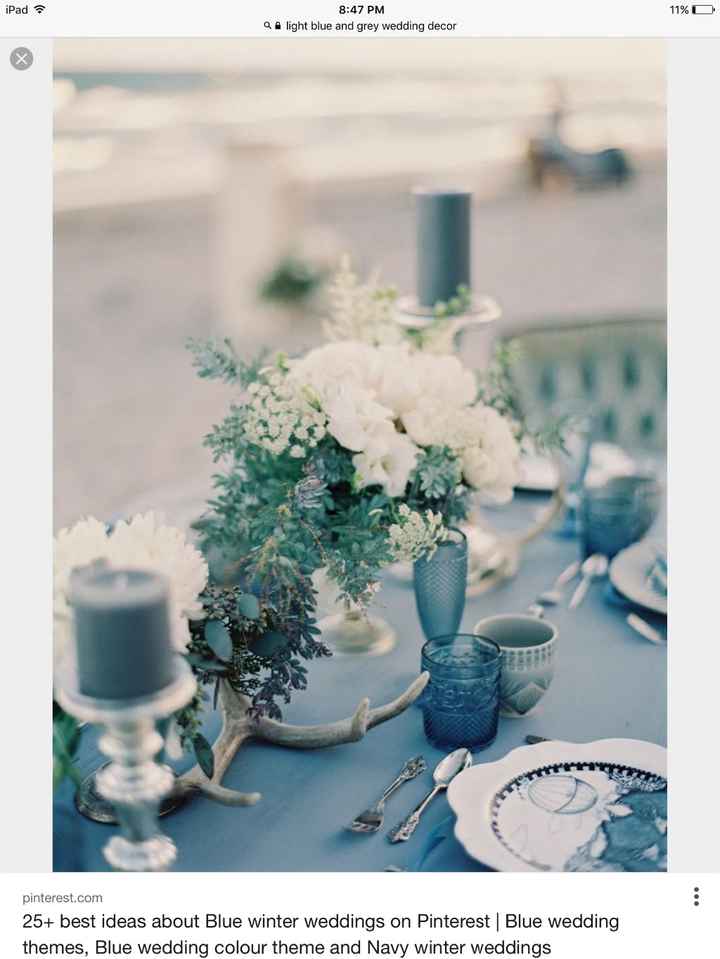 Elegant blue