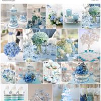 Hubby to be loves the elegant blue.