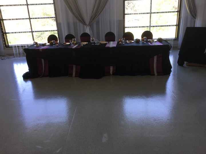 Head table