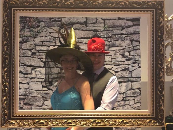 Hogwarts portrait wall / picture booth
