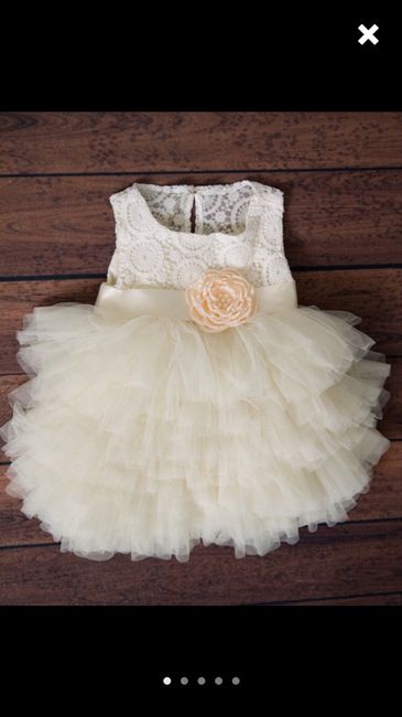 What colour will be the dress of your flower girls? - 1