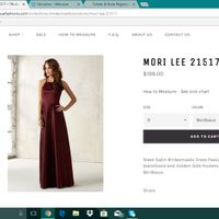 A bridesmaid dress I liked