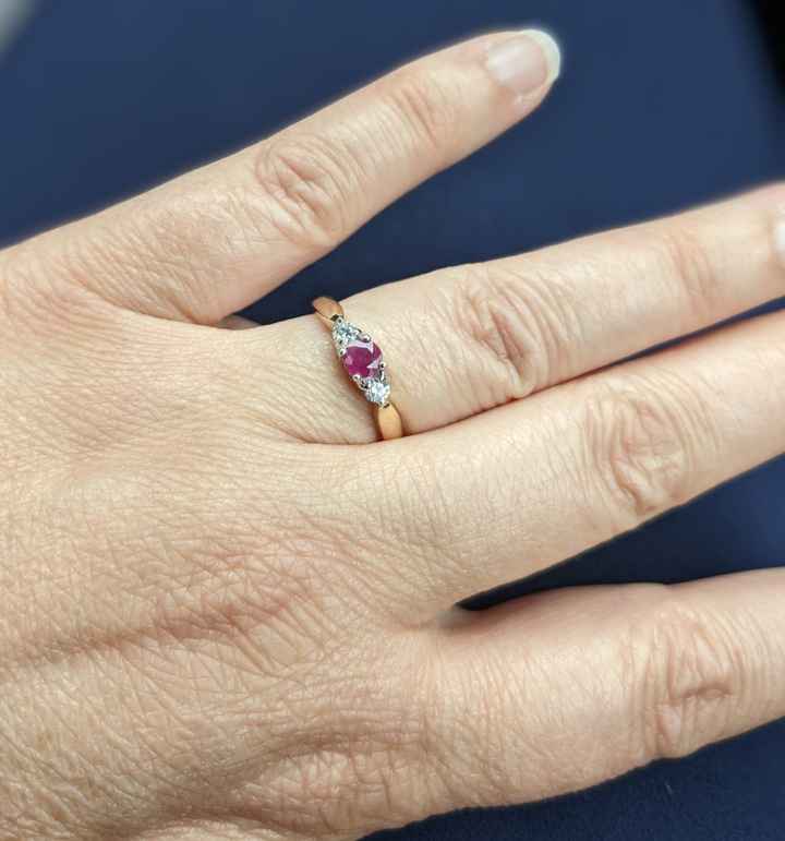 Brides of 2025 - Let’s See Your Ring! - 1