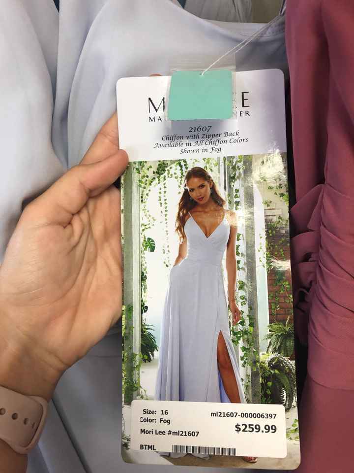 Bridesmaid dresses - 1