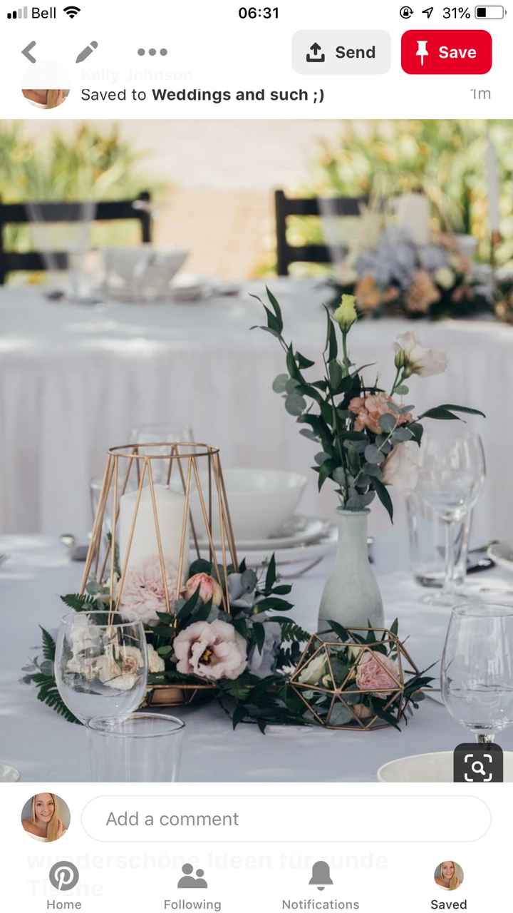 Is anyone else doing Burgundy & Blush Decor? - 4