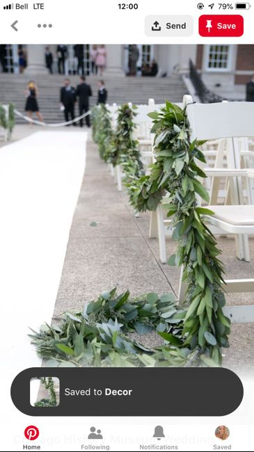 Wedding aisle length - 1