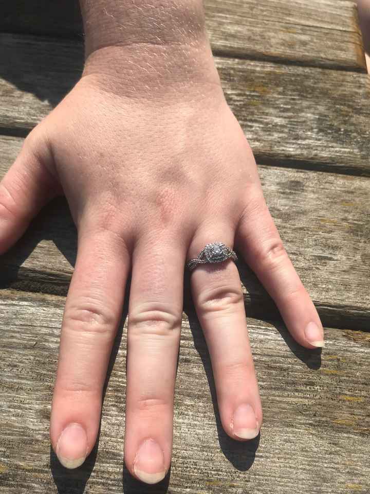 Let's see the engagement rings! - 1