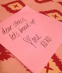 Good Bye Stress !!