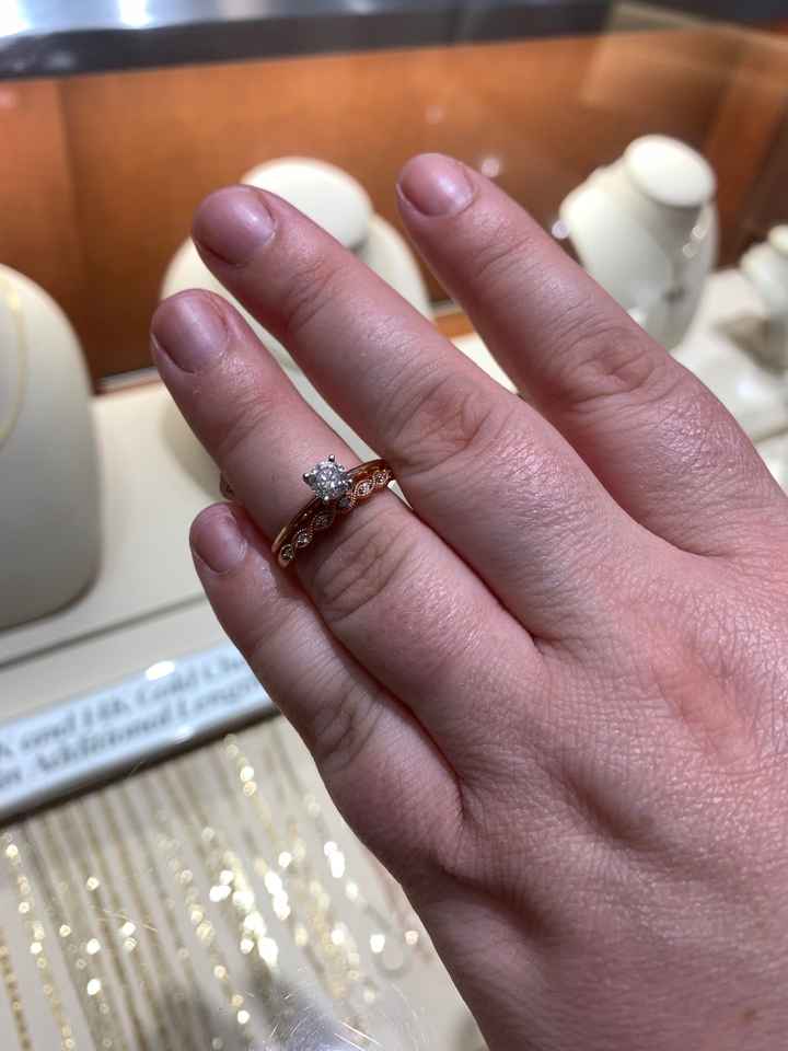 Wedding bands - matching or not matching? - 1
