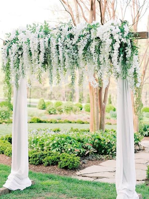 Should i decorate my ceremony structure and how? 2