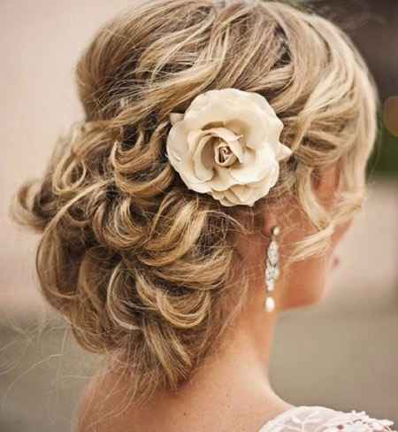 Hairstyle for Bride