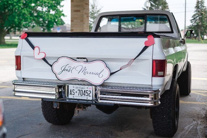 wedding vehicle