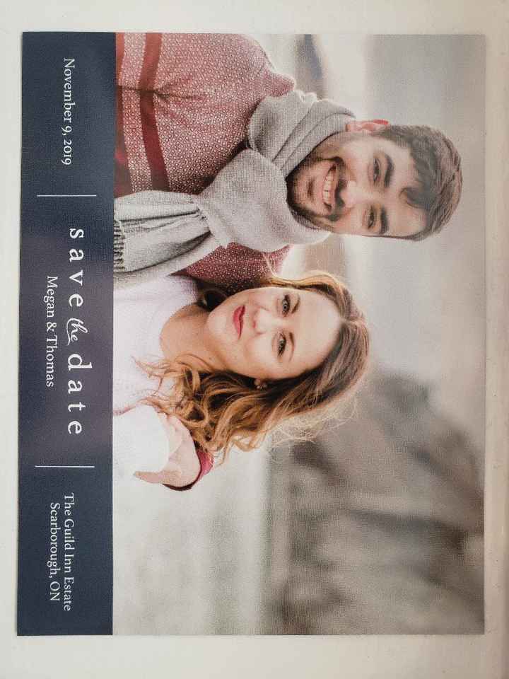 Pics or no pics in your Save the Date? - 1