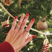 Gold Engagement Ring - 1