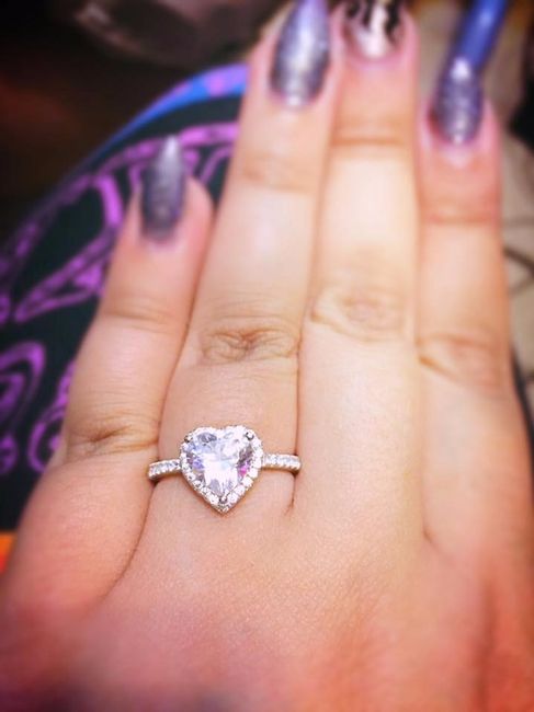 The ring! Proposed at Harry Potter event
