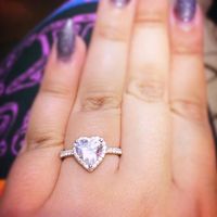 The ring! Proposed at Harry Potter event