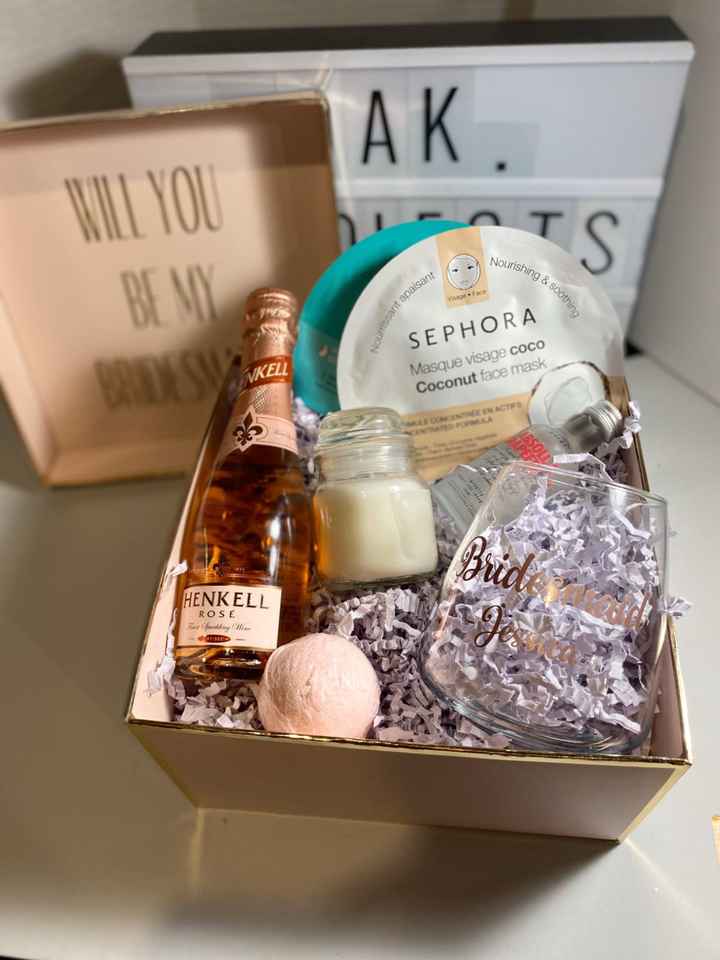 Bridal party proposal boxes - 1