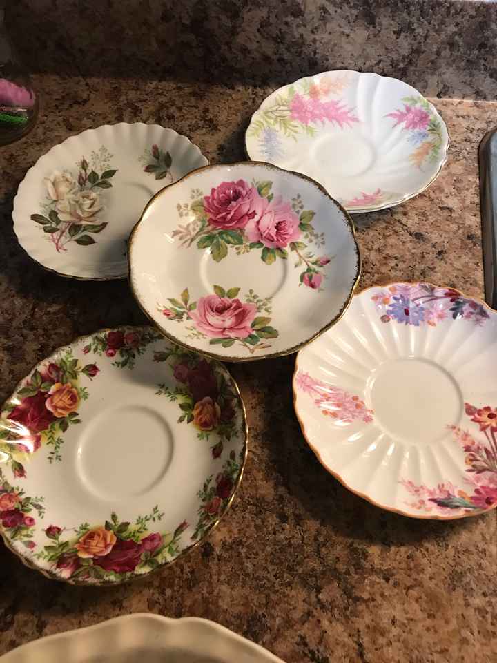 Tea cups at a wedding? - 1