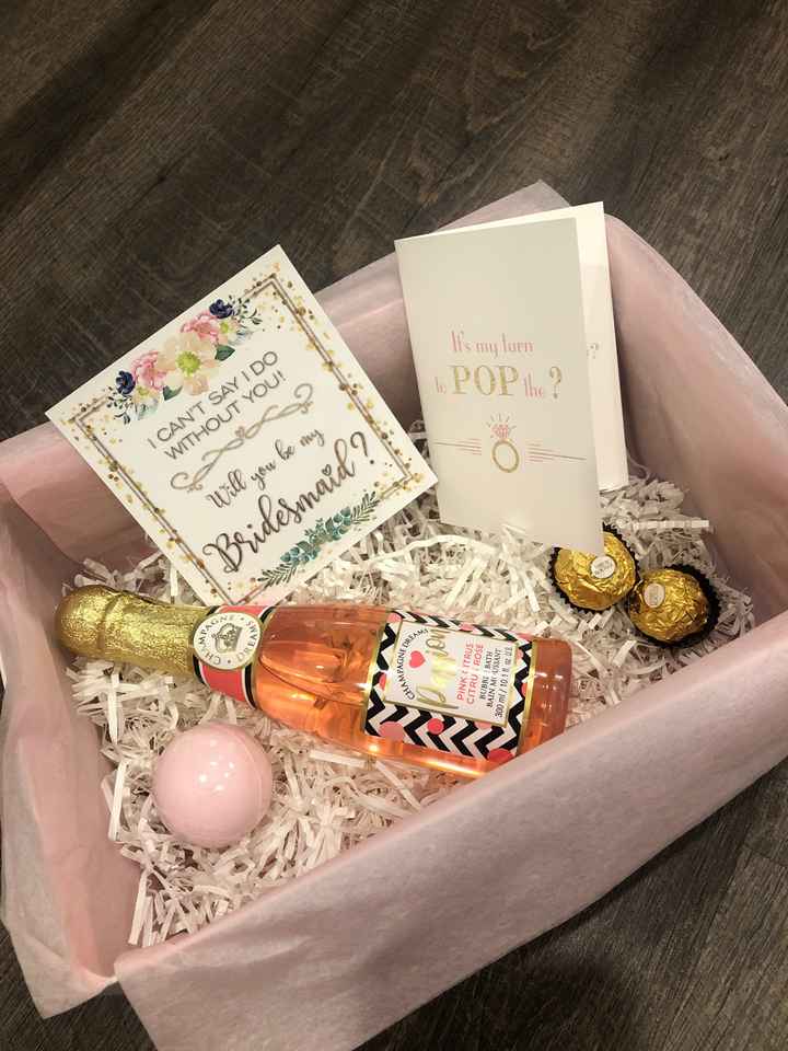 Bridal party proposal boxes - 1