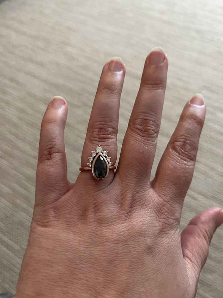 Show off your gemstone engagement rings! - 1