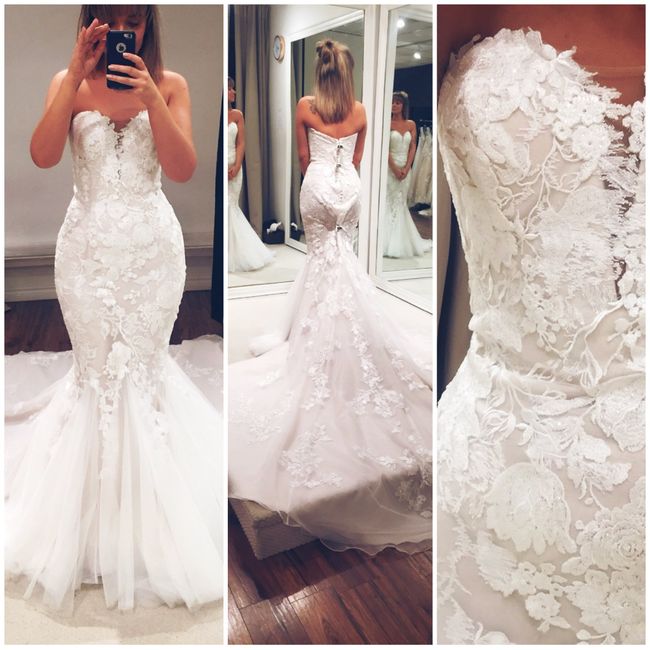 What do you love most about your wedding dress? 9