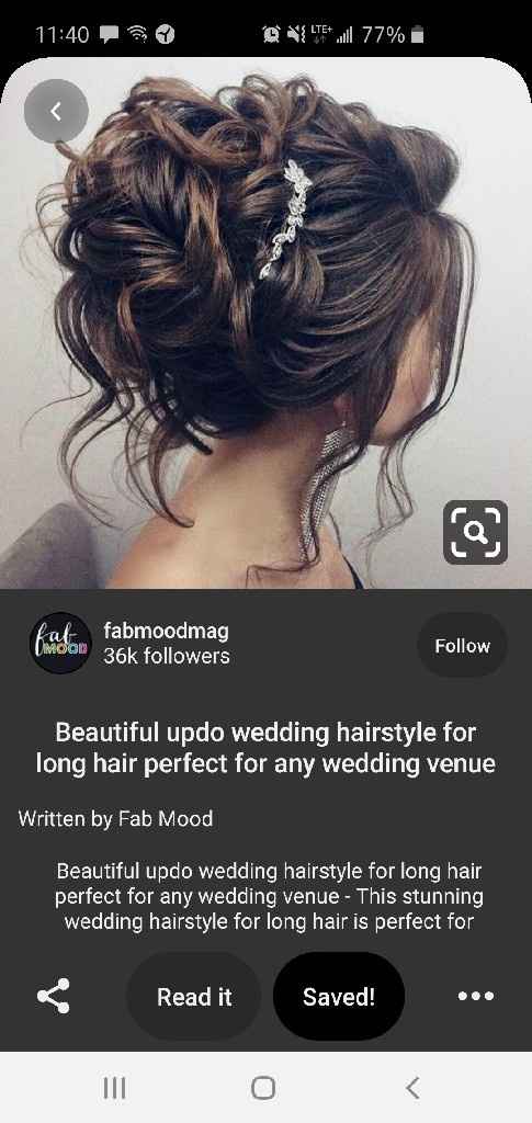 Poll: What is your wedding hairstyle? - 1