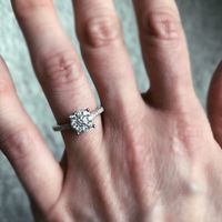 Engaged March 31st 2019, Getting Married Feb 23 2020 :)