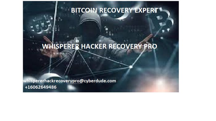 Who can help me recover my Bitcoin? consult whisperer hacker recovery pro - 1