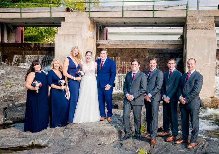 different shades of navy blue for bridesmaid dresses