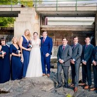 different shades of navy blue for bridesmaid dresses