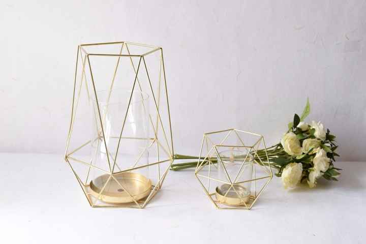 Geometric Candle Holders