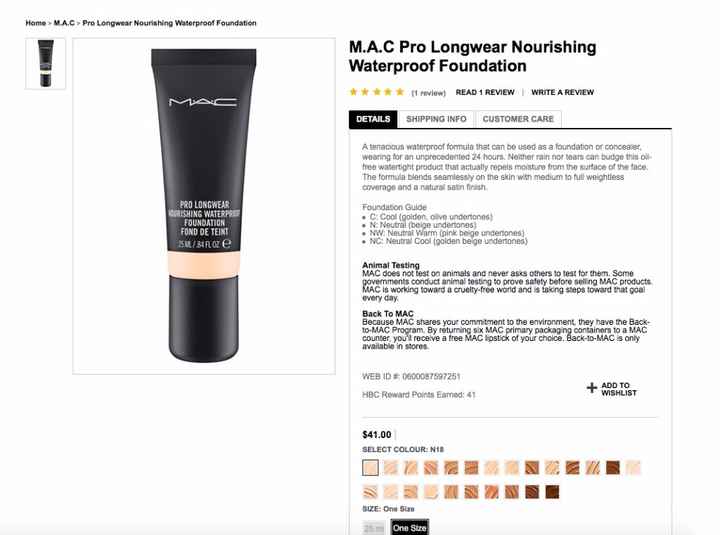 MAC FOUNDATION - BATTLE PROOF