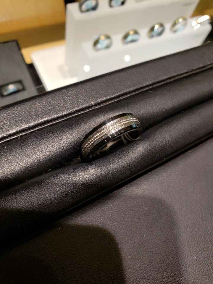 Wedding bands for the men! - 1