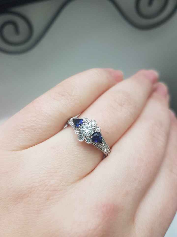 Let's see the engagement rings! - 1