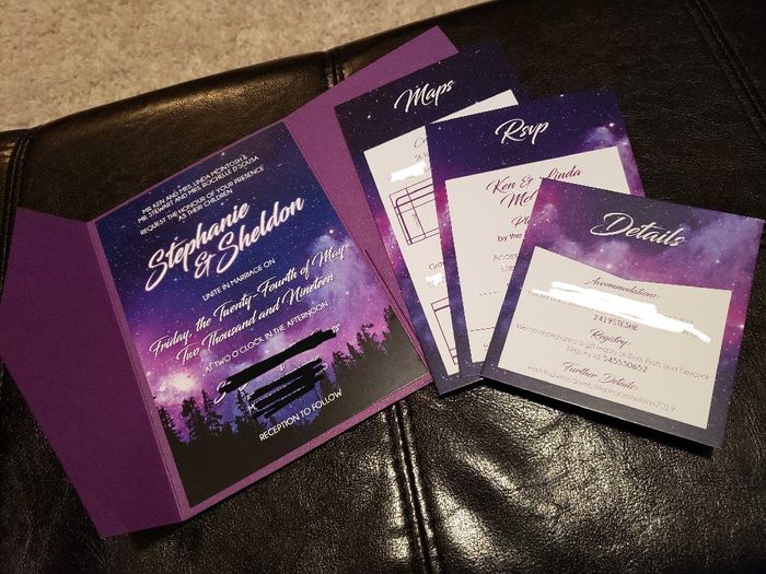 My Wedding Invites are Done!!! - 2