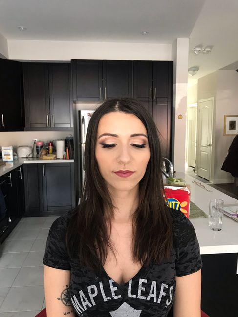 Show off your hair and makeup trial looks 5