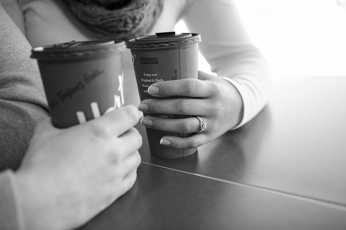 Some of our engagement photos were very Canadian. 