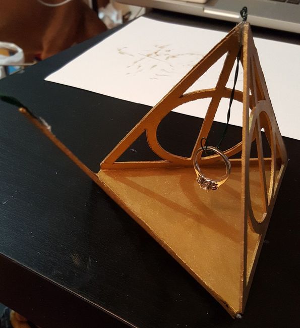 Deathly Hallows Ring Box