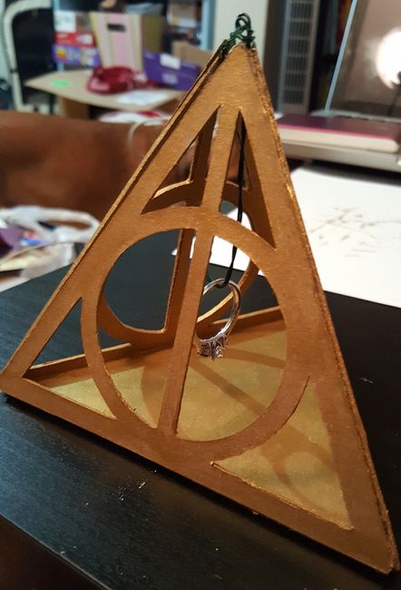 Deathly Hallows Ring Box