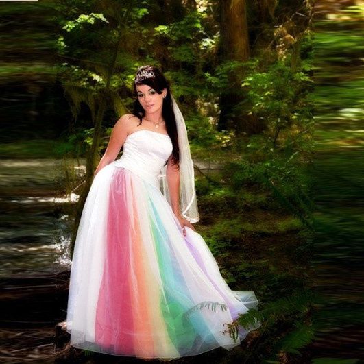 Coloured Dresses