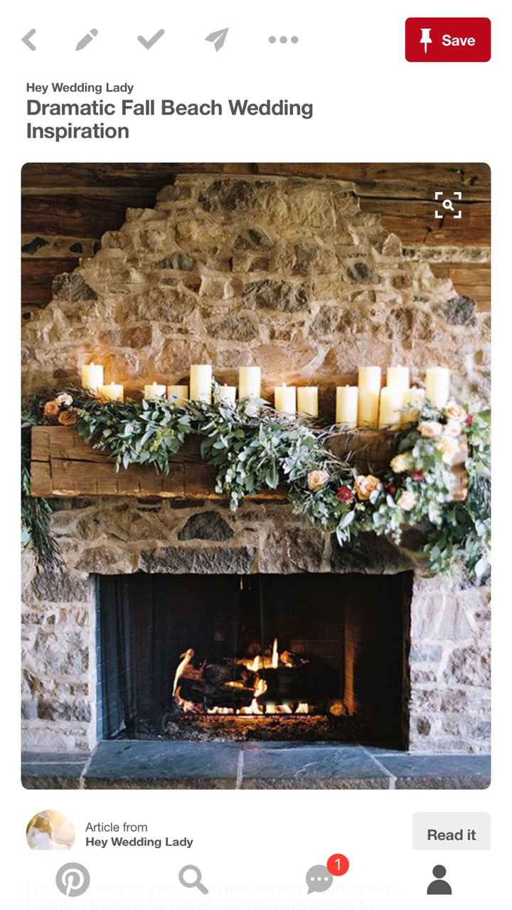 Fireplace Floral Inspiration