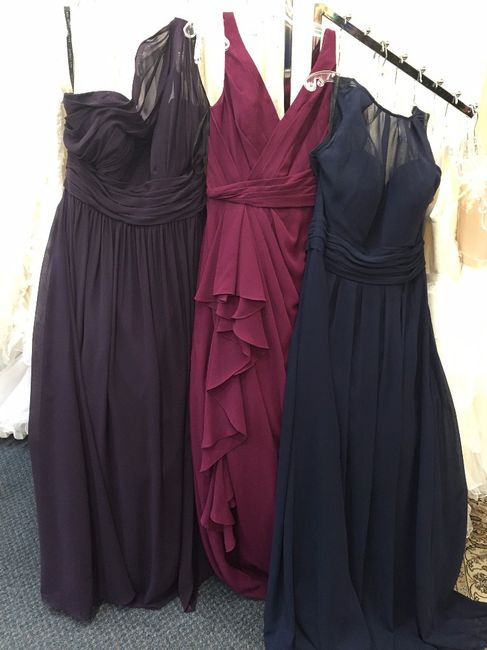 Bridesmaid Colours