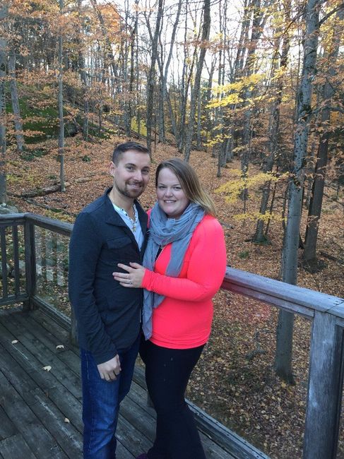 moments after our popping the question