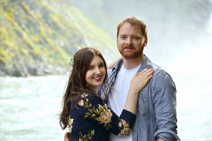 Waterfall Engagement Photos 4