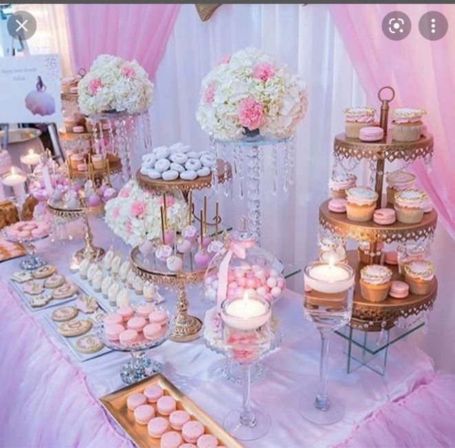 Dessert table -pastry chef 1
