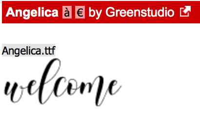 typeface